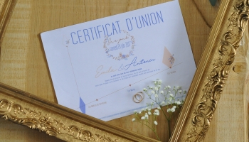 Certificat d'union